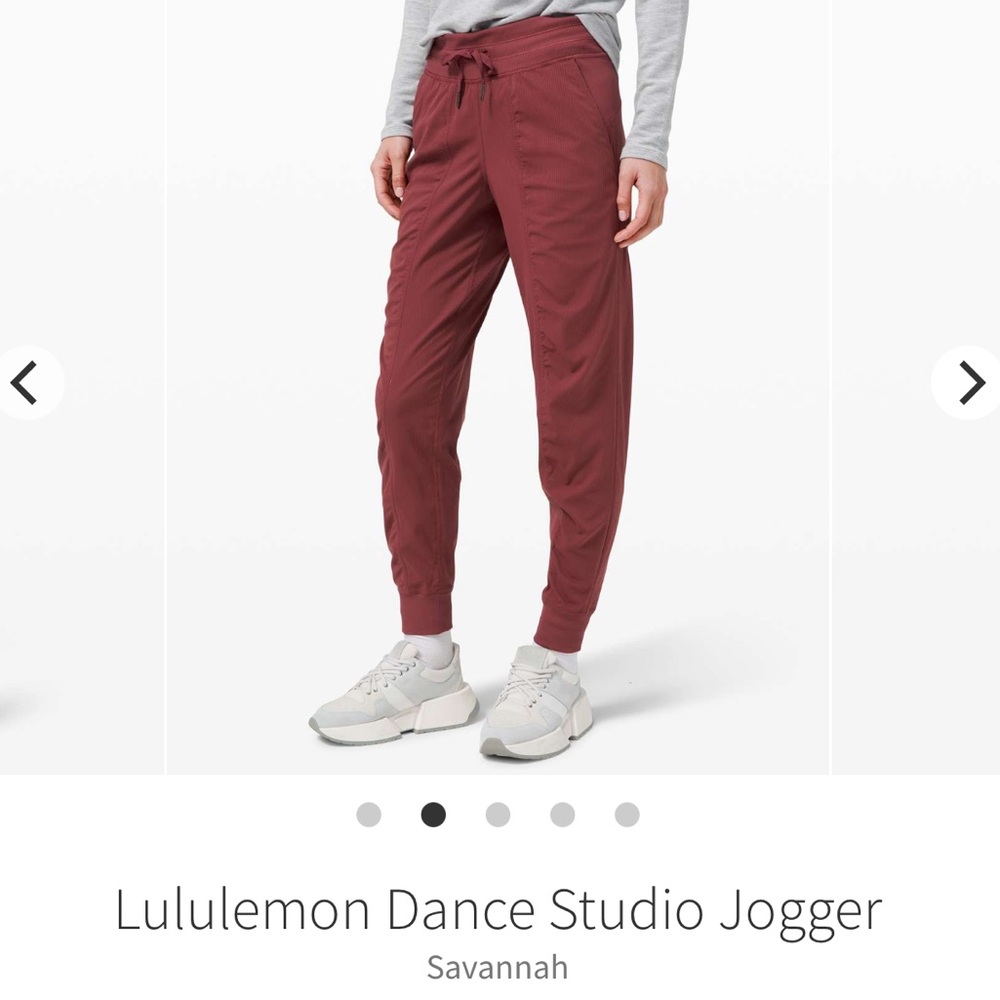 lululemon athletica - Dance Studio Jogger in Savannah Size 4